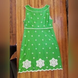 Lilly Pulitzer embroidered sun dress